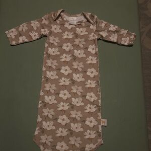 Velvet Fawn infant gown